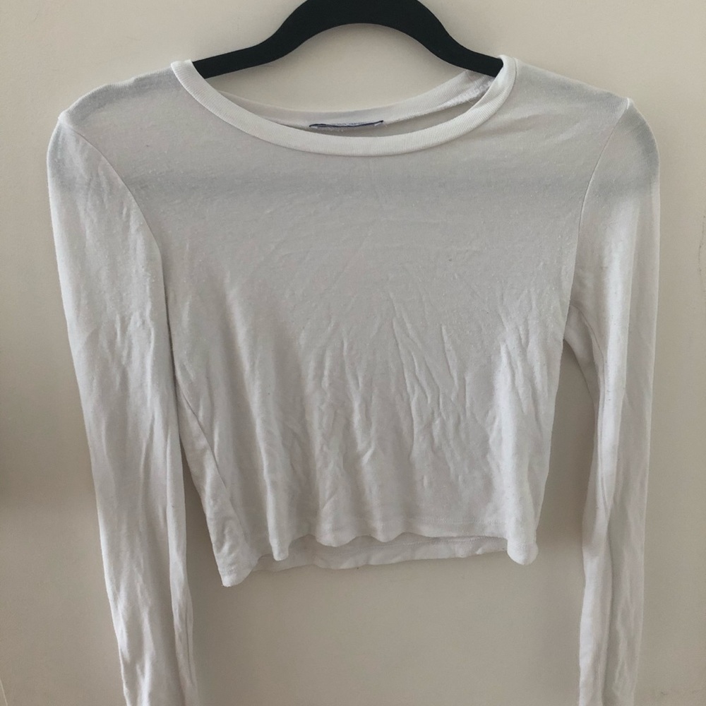 Zara Long Sleeve cropped knit